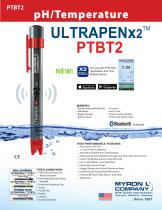 UltrapenX2™ PTBT2 Bluetooth® Enabled pH & Temperature Pen-1