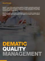 Dematic Quality Manual - 2