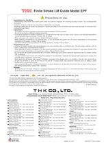 Limited-stroke LM Guide - 12