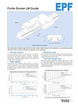 Limited-stroke LM Guide - 3