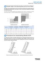 R Guide Model HCR / Straght-Curved Guide Model HMG - 9