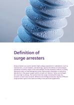 High voltage surge arresters brochure-2