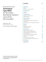 Switchgear Type 8DJH for Secondary Distribution Systems up to 24 kV, Gas-Insulated - 3