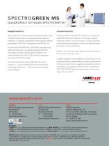 SPECTROGREEN MS - QUADRUPOLE ICP MASS SPECTROMETER-8