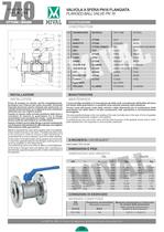 Brass flanged Ball Valves-1