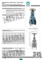 Traditional Gate Valves Outside screw PN16-25-40-3