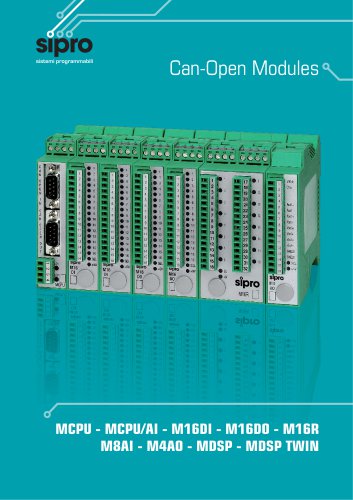 Can-Open I/O Modules