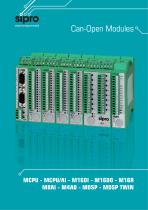 Can-Open I/O Modules - 1