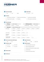 Incremental encoders inquiry form - 2