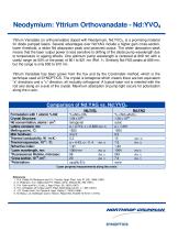 Neodymium: Yttrium Orthovanadate - Nd:YVO4 - 1