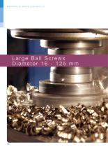 Large ball screws Diameter 16 - 125 mm-1