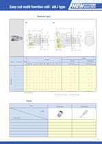 Easy cut multi function mill : AHJ type-3