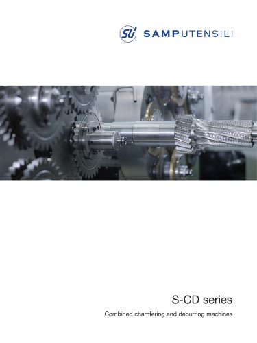 S-CD Serie Combined chamfering and deburring machines