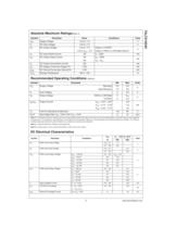 74LCX16245 Low Voltage 16-Bit Bidirectional Transceiver with 5V Tolerant Inputs and Outputs - 3