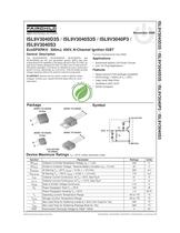 ISL9V3040S3ST 17A, 400V Logic Level, Voltage Clamped, Avalanche Energy Rated, ESD Protected IGBT - 1