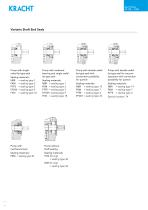 Gear pumps KF 730 ... 1500-6