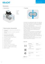 Gear type flow meters VC - 4