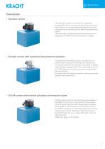 Gear type flow meters VC - 5