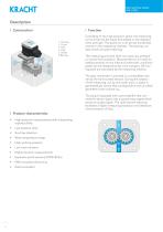 Gear type flow meters VCA / VCG-4