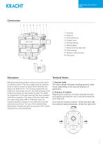High pressure gear motors KM 5-3