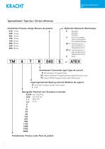 Turbine flow meters TM-4