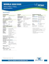 Model 3222/3322 40Vpp PXIBus/PCIBus Signal Amplifiers - 2