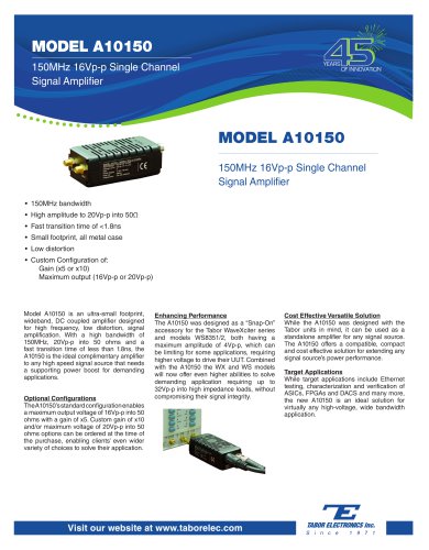 MODEL A10150