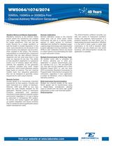 Model WW5064/1074/2074  50MS/s, 100MS/s or 200MS/s Four-Channel Arbitrary Waveform Generator - 2