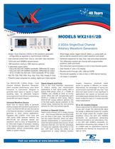 Model WX2181/2B  2.3GS/s Single/Dual Channel Arbitrary Waveform Generator - 1