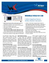 Model WX2182B  2.3GS/s Dual-Channel Arbitrary Waveform Generator - 1