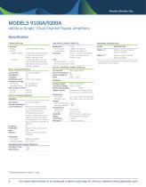 MODELS 9100A/9200A-2