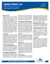 MODELS PM8571/2A 50MHz Single/Dual Channel Pulse Waveform Generators - 2