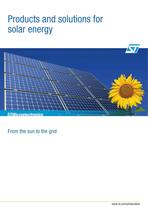 Products and solutions for solar energy - 1