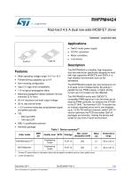 Rad-hard 4.5 A dual low-side MOSFET driver - 1