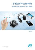 S-Touch? controllers Ultra-low-power solution for touch sensing - 1