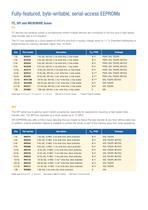 Serial EEPROM, industry-standard and application-specific memories - 6