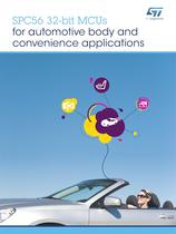 SPC56 32-bit MCUs for automotive body and convenience applications - 1