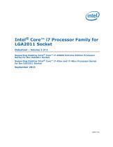 Intel® Core? i7 Processor for LGA2011 Socket: Datasheet, Vol. 2 - 1