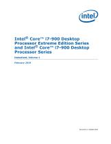 Intel® Core? i7 Processor Series and Extreme Edition Series Datasheet, Vol. 1 - 1