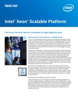 Intel® Xeon® Scalable Platform - 1