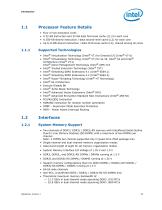 Mobile 3rd Gen Intel® Core? Processor Family: Datasheet, Vol. 1 - 13