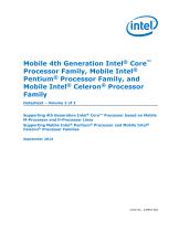 Mobile 4th Gen Intel® Core? Processor Family: Datasheet, Vol. 2 - 1