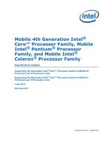 Mobile 4th Gen Intel® Core? Processor Family: Specification Update - 1