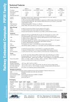 RAIL-PIP30 Rugged Railway Computer Solution with Intel Core i7 and Celeron Processor - 2