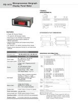 PB/PM Series Bargraph_Digital display Panel Meter-8