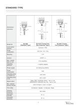 SC Series Tuning Fork Level Switch - 5