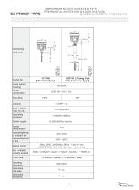 SC Series Tuning Fork Level Switch - 7