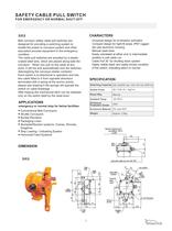 Speed Monitor/Convery Belt Misalignment Switch/Safety Cable Pull Switch - 3