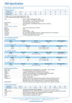 7093 Precision Loop and Dual Pressure Calibrator Data Sheet - 3