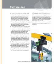 The ST chain hoist - 2